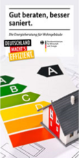 Info-Faltblatt "Energieberatung für Wohngebäude"