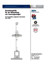 VSE-Infoblatt: "Auf Feuerstätten aufgesetzte Schornsteine"